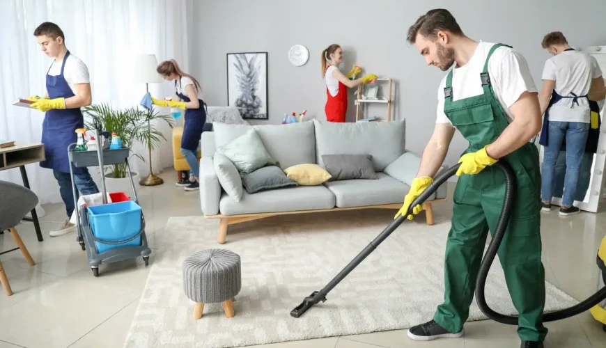 Professional housekeeping services in Dubai by GCS Cleaning